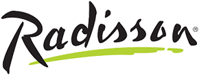Logo Recognizing Jay Henderson's affiliation with Raddison